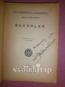 BEKARLAR / İMZALI