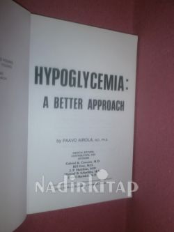 HYPOGLYCEMIA A BETTER APPROACH
