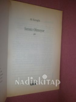 SENSİZ OLMUYOR