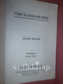 SEÇME ŞİİRLER