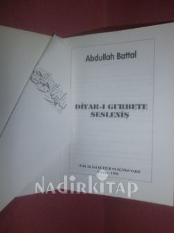 DİYAR-I GURBETE SESLENİŞ