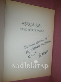 AŞKÇA KAL---- İMZALI
