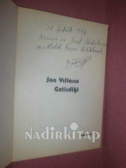 SON YILLARIN GETİRDİĞİ İMZALI