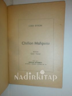CHİLLON MAHPUSU