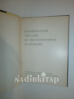 OF THE HANDİCAPPED İN DENMARK