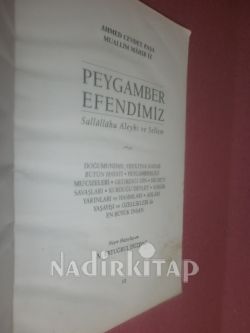 PEYGAMBER EFENDİMİZ