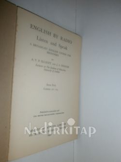 ENGLISH BY RADIO LİSTEN AND SPEAK