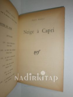NEİGE A. CAPRİ