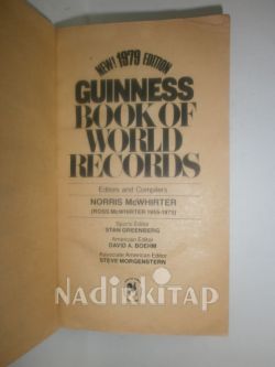 1979 GUINNESS BOOK OF WORLD RECORDS