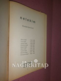 NETEKİM TOPLU YAPITLARI -1