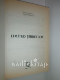LİMİTED ŞİRKETLER