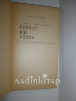 ÜÇÜNCÜ BİR DÜNYA