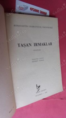 TAŞAN IRMAKLAR-ÖYKÜLER