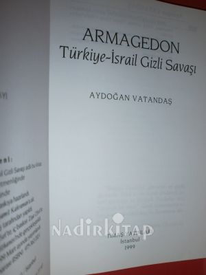 Armagedon Türkiye-israil Gizli Savaşı