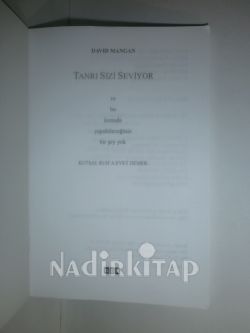 TANRI SİZİ SEVİYOR