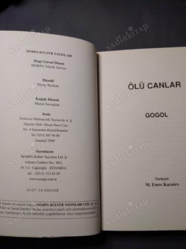 ÖLÜ CANLAR - 100 TEMEL ESER