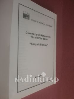 Türkiye Bilimler Akademisi - Cumhuriyet Döneminde Türkiye'de Bilim Sosyal Bilimler