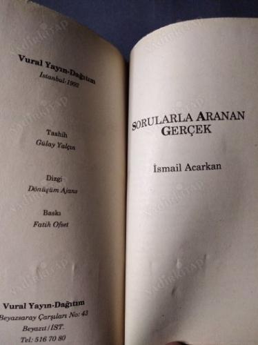 SORULARLA ARANAN GERÇEK