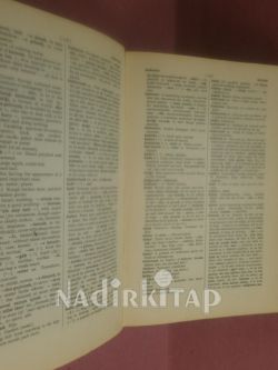 A TURKISH-ENGLISH DICTIONARY