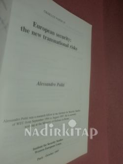EUROPEAN SECURITY THE NEW TRANSNATIONAL RISKS
