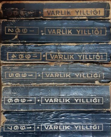 Varlık Yıllığı 1960-1962-1964-1965-1966-1967 (Altı Adet)