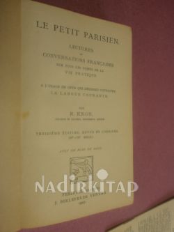 LE PETIT PARISIEN --LECTURES -- R.KRON