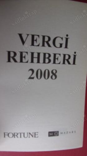 VERGİ REHBERİ 2008