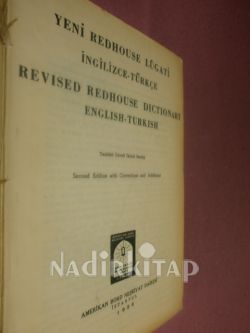 YENİ REDHOUSE LÜGATİ İNGİLİZCE-TÜRKÇE