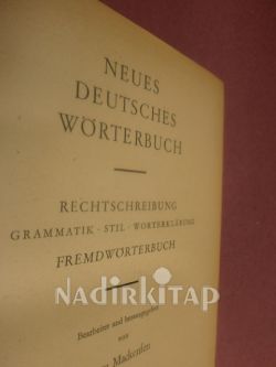 MACKENSEN NEUES DEUTSCHES WÖRTERBUCH