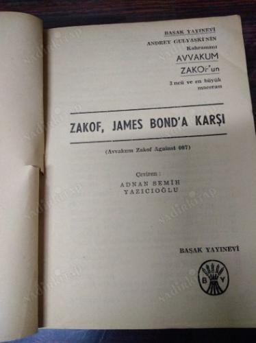 ZAKOF JAMES BOND'A KARŞI