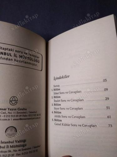 TEMEL DİNİ BİLGİLER SORULAR VE CEVAPLAR