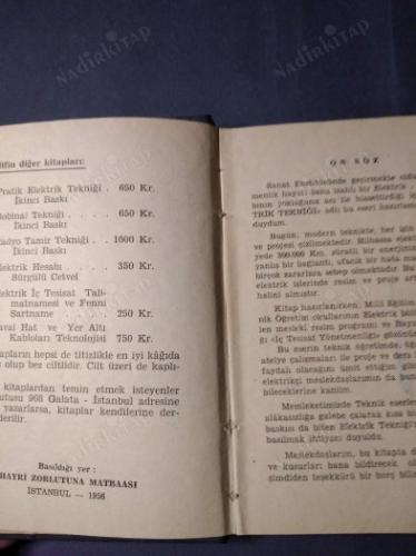 ELEKTRİK TEKNİĞİ 1954 1