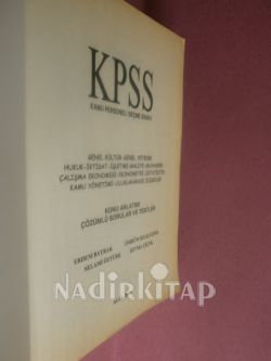 KPSS - kamu personeli seçme sınavı - B GRUBU - genel kültür / genel yetenek / eğitim bilimleri - hazırlık kılavuzu - konu anlatımlı , çözümlü sorular