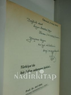 Türkiye'de BİR BİLİM ADAMININ ÖYKÜSÜ.. 