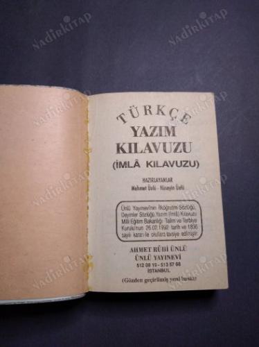 AÇIKLAMALI İMLA ( YAZIM ) KILAVUZU