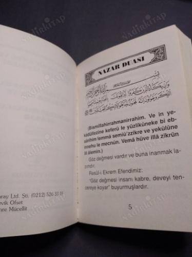 4444 DUA BUDUR YASİN-İ ŞERİF AMME VE TEBAREKE SÜRELERİ BEŞ VAKİT NAMAZ DA MÜBAREK GÜN VE GECELERDE OKUNACAK DUALAR ( CEP BOY)