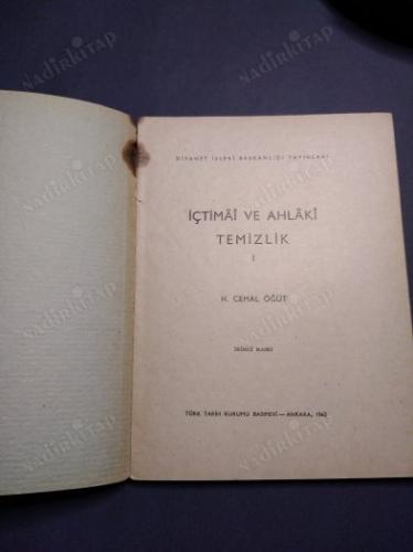 İÇTİMÂÎ VE AHLÂKÎ TEMİZLİK -II