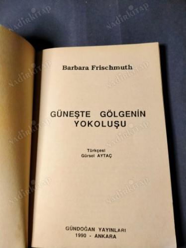 GÜNEŞTE GÖLGENİN YOKOLUŞU