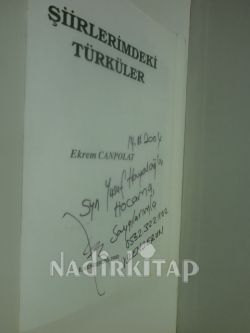 ŞİİRLERİMDEKİ TÜRKÜLER (İMZALI)