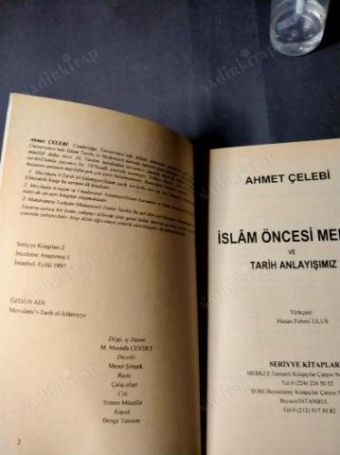 İSLAM ÖNCESİ MEKKE VE TARİH ANLAYIŞIMIZ