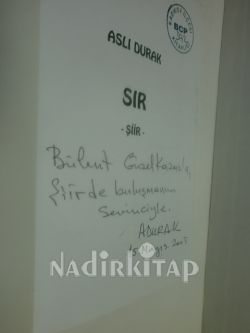 SIR ŞİİR -- İMZALI