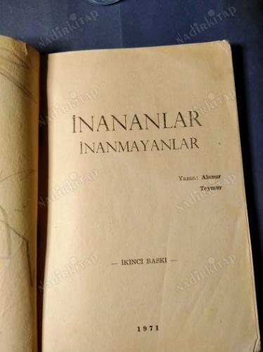 İNANANLAR İNANMAYANLAR
