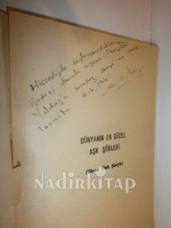 DÜNYANIN EN GÜZEL AŞK ŞİİRLERİ --- İMZALI