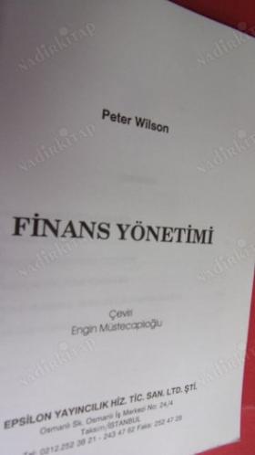 FİNANS YÖNETİMİ