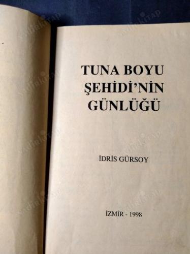 TUNA BOYU ŞEHİDİ'NİN GÜNLÜĞÜ