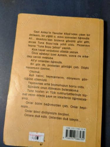 TUNA BOYU ŞEHİDİ'NİN GÜNLÜĞÜ
