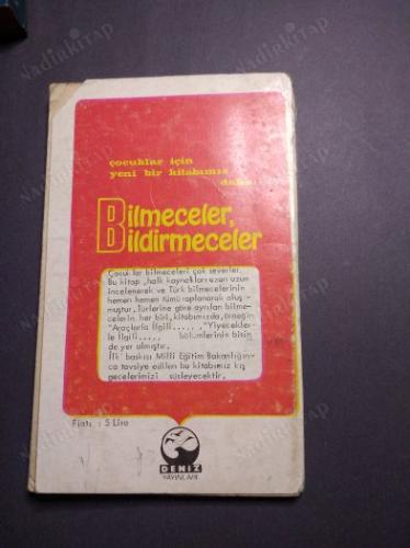 BİLMECELER, BİLDİRMECELER