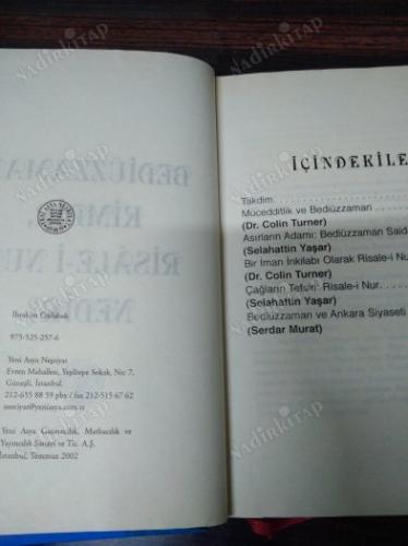 BEDİÜZZAMAN KİMDİR,RİSALE-İ NUR NEDİR