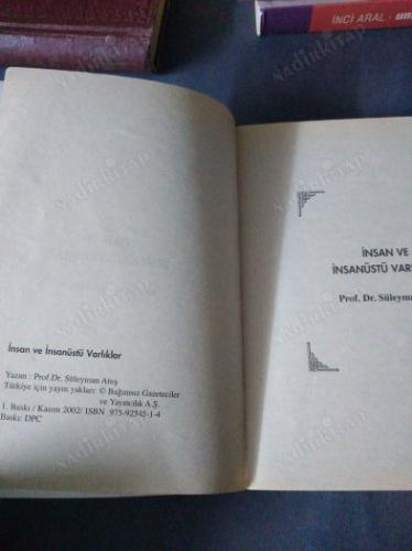 İNSAN VE İNSANÜSTÜ VARLIKLAR - RUH MELEK CİN İNSAN