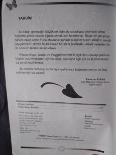 TEMEL DİNİ BİLGİLER sorulu cevaplı
